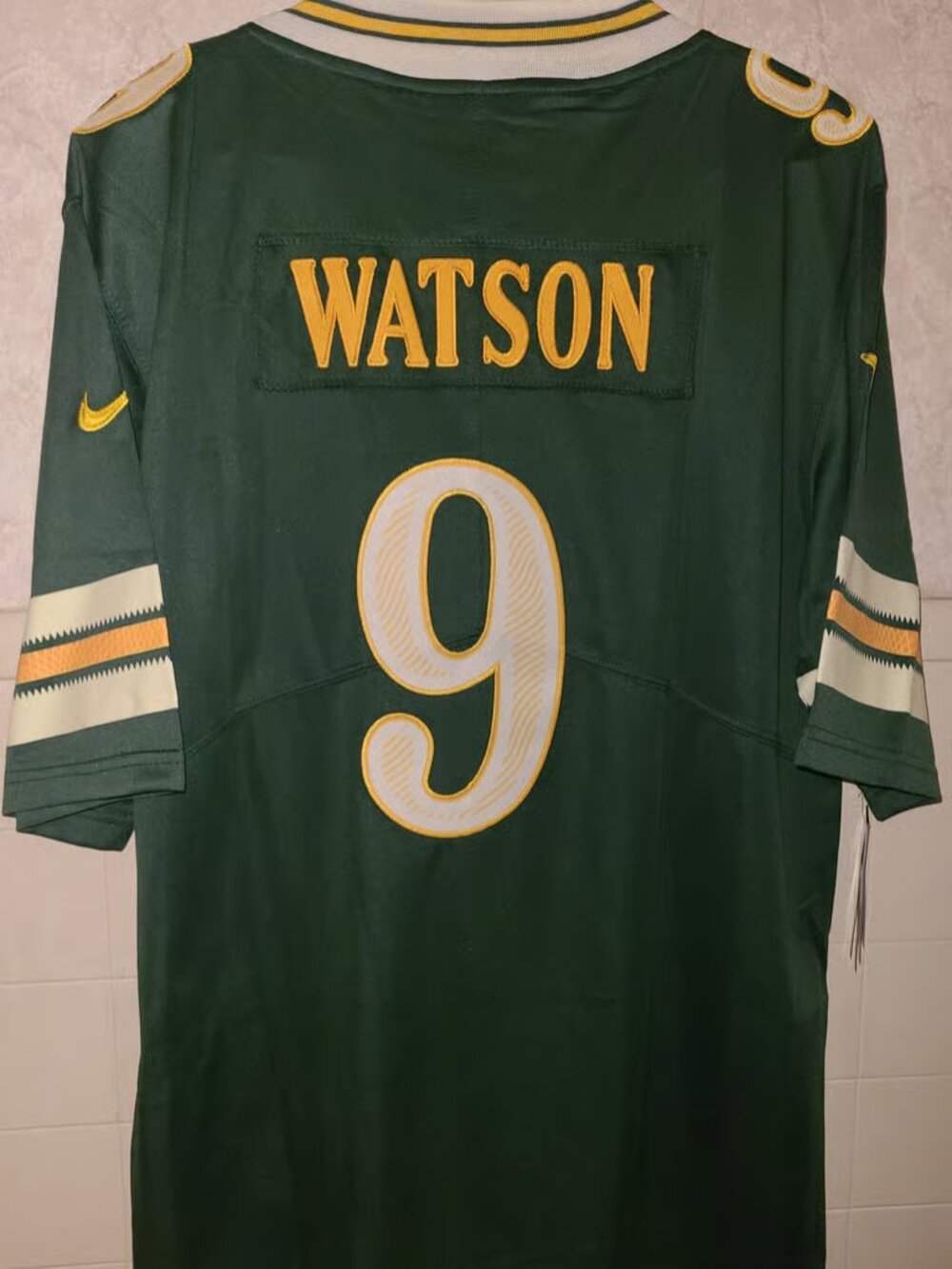 Christian Watson Green Vapor Stitched Jersey